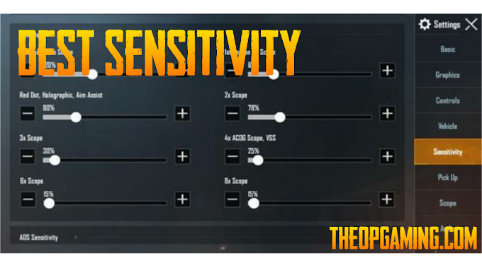 Best Sensitivity Setting for Less Recoil in PUBG Mobile