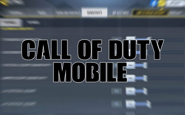 call of duty mobile sensitivity setting low recoil